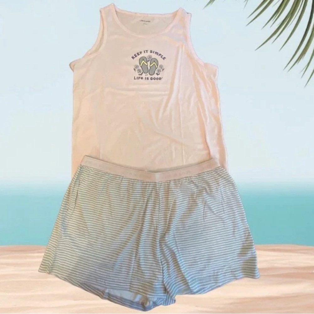 Life Is Good Pajama Set  ‘Keep It Simple’